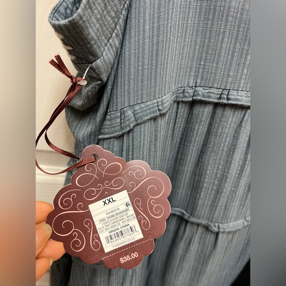 🏡 NWT! Knox Rose Embroidered Cottage Dress - Picture 6 of 7